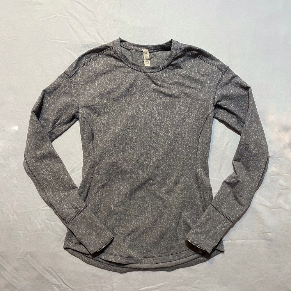 Lululemon gray long sleeve top - size 2